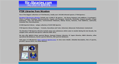 Desktop Screenshot of ftir-libraries.com